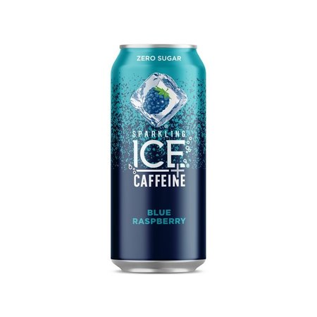 SPARKLING ICE Blue Raspberry Caffeine Beverage 16 oz 1 pk FG00215